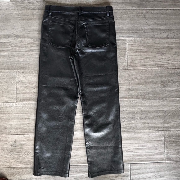 Wilfred Vegan Leather Pants Black Size 4 - Picture 3 of 9